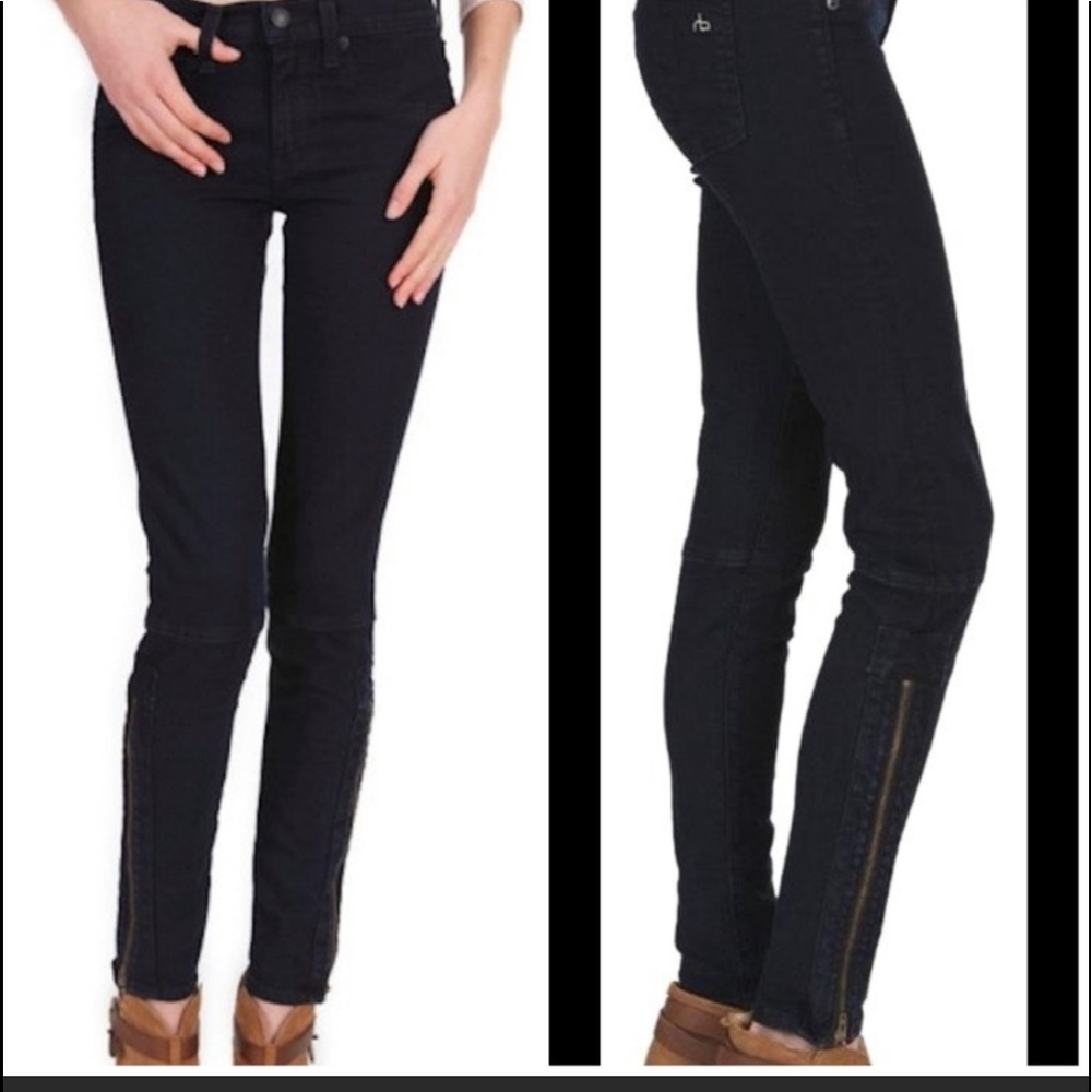 Rag & Bone Jean skinny zip leg $295